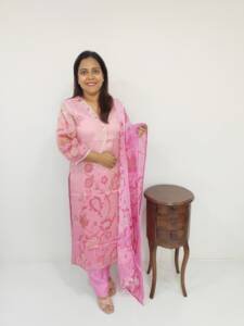 Silk Tissue Kurti