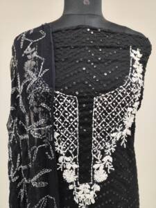 Georgette Embroidered Suits