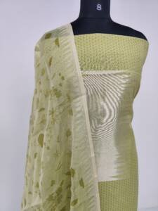 CHANDERI SILK SALWAR SUIT