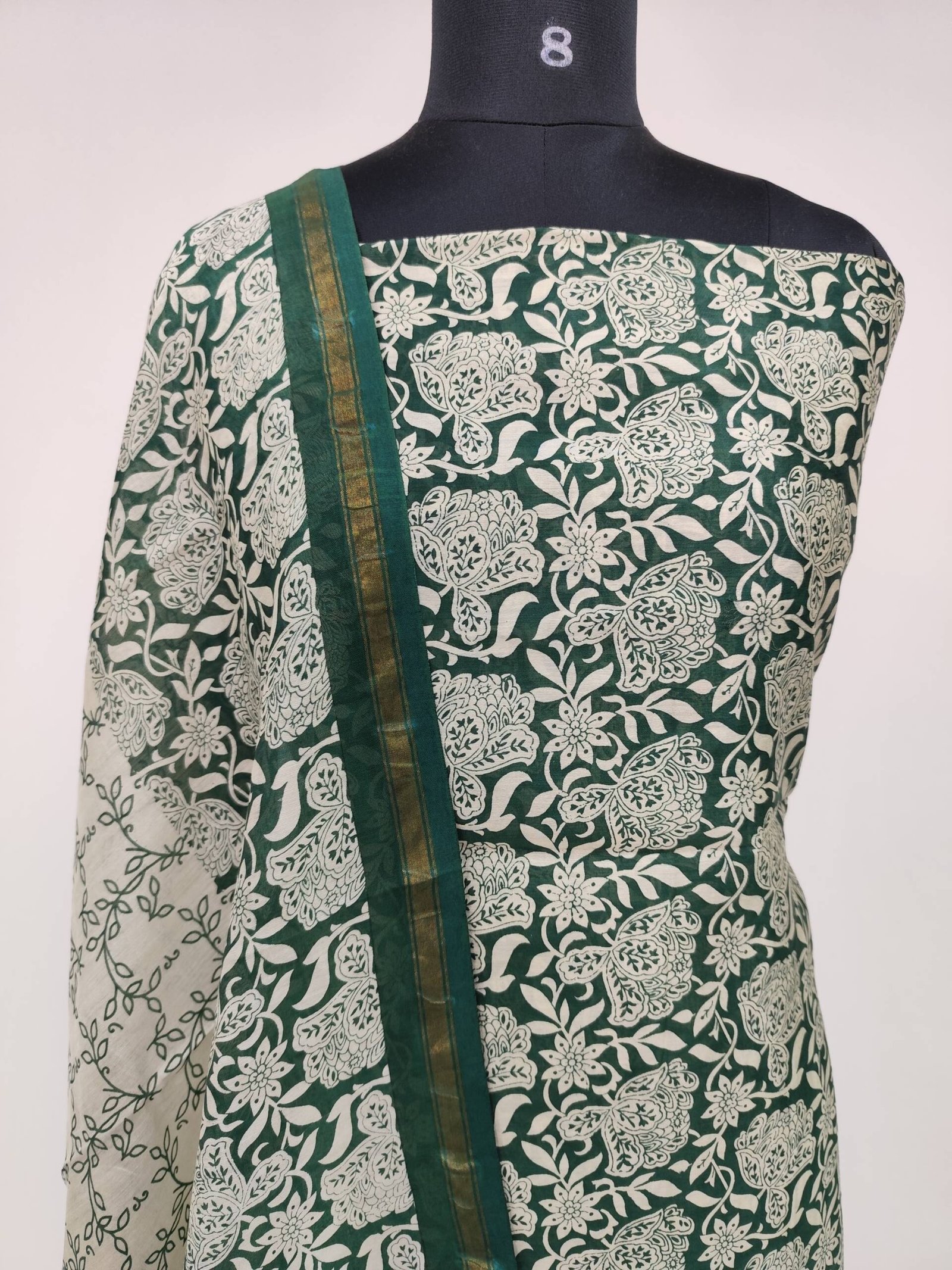 PURE MAHESHWARI SILK SUIT