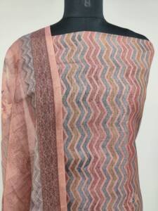 Semi Chanderi Tissue Silk Suits