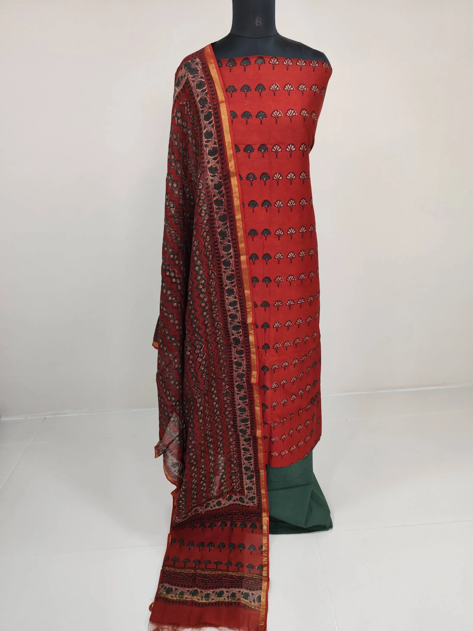 CHANDERI SILK SUIT