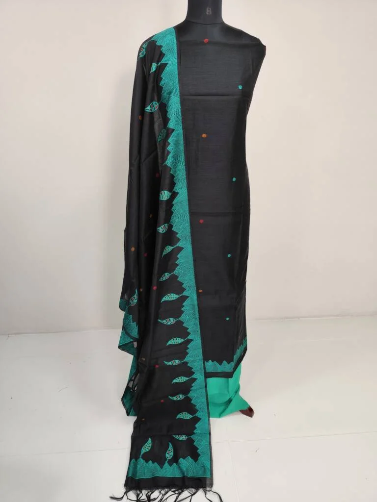 CHANDERI SILK SALWAR SUIT