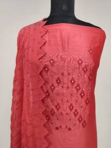 CHANDERI HANDWORK SALWAR SUIT