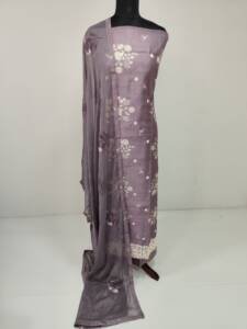 Semi Chanderi Silk Suits