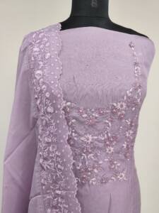 VISCOSE ORGANZA SALWAR SUIT