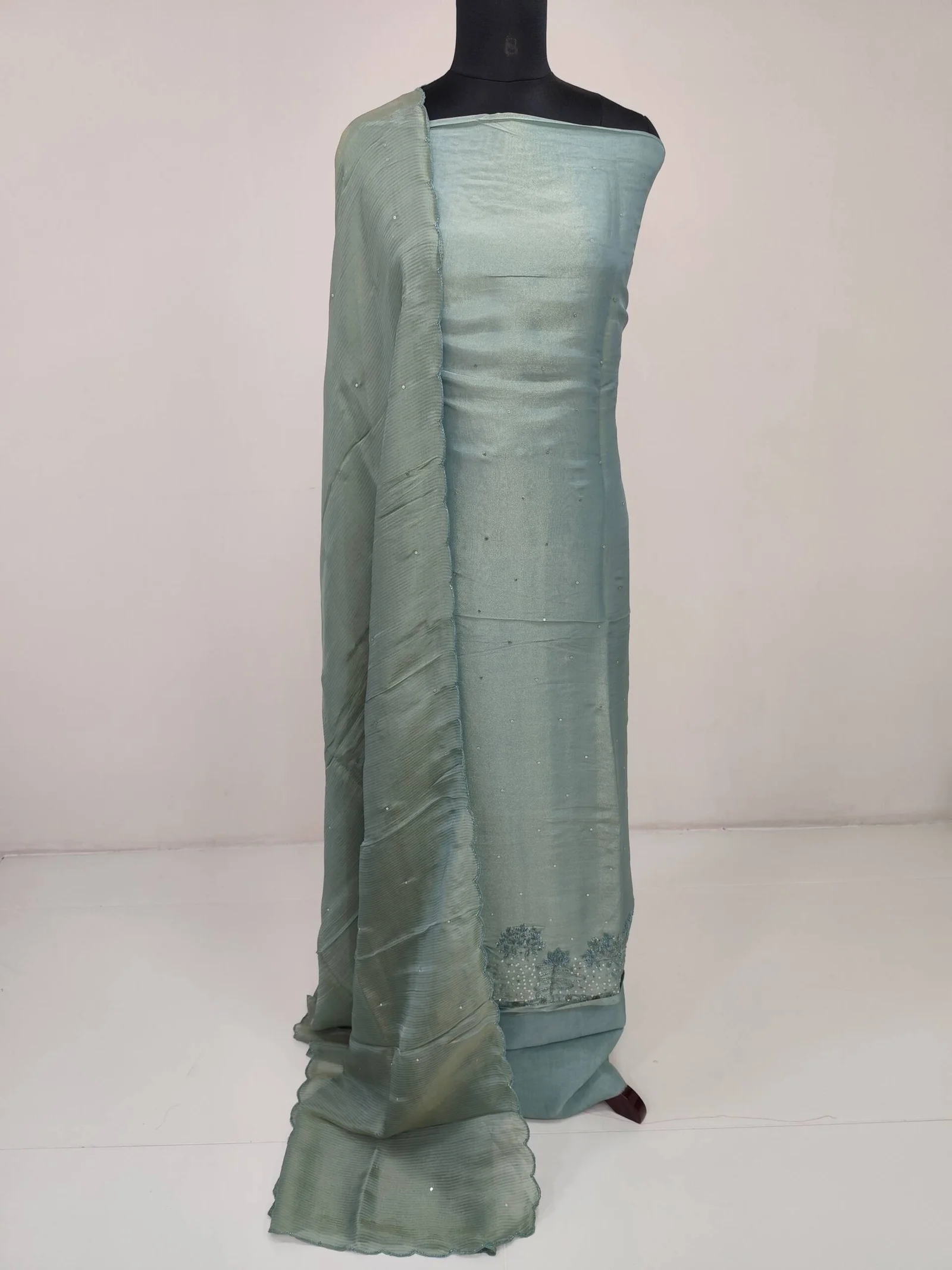 CHANDERI SALWAR SUIT