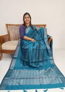 SEMI LINEN SAREE