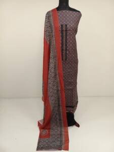 SEMI MODAL COTTON PRINTED SUIT