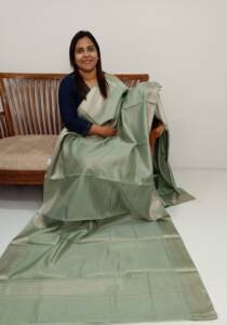 CHANDERI TISSUE SAREE