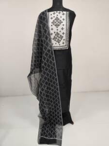 MOONGA SILK KUTCH WORKED SALWAR SUIT