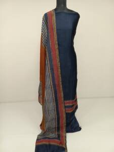 PURE MAHESHWARI SILK PRINTED SUIT