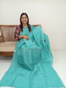 KOTA CROSIA WORKED SAREE'S