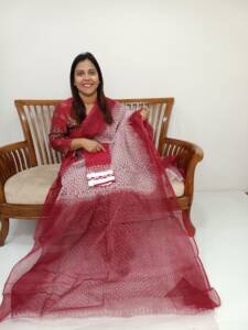 KOTA DORIA BLOCK PRINTED SAREES