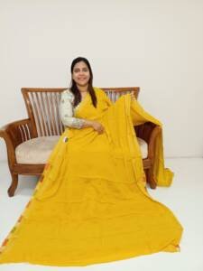 PURE CREPE SILK WEAVING SAREE'S