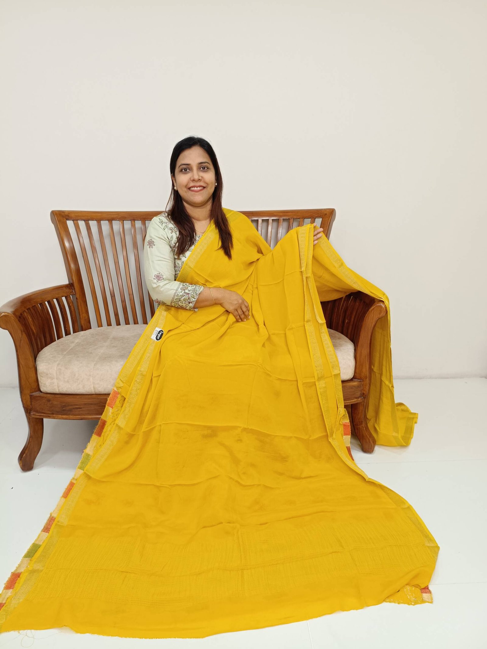 PURE CREPE SILK WEAVING SAREE'S