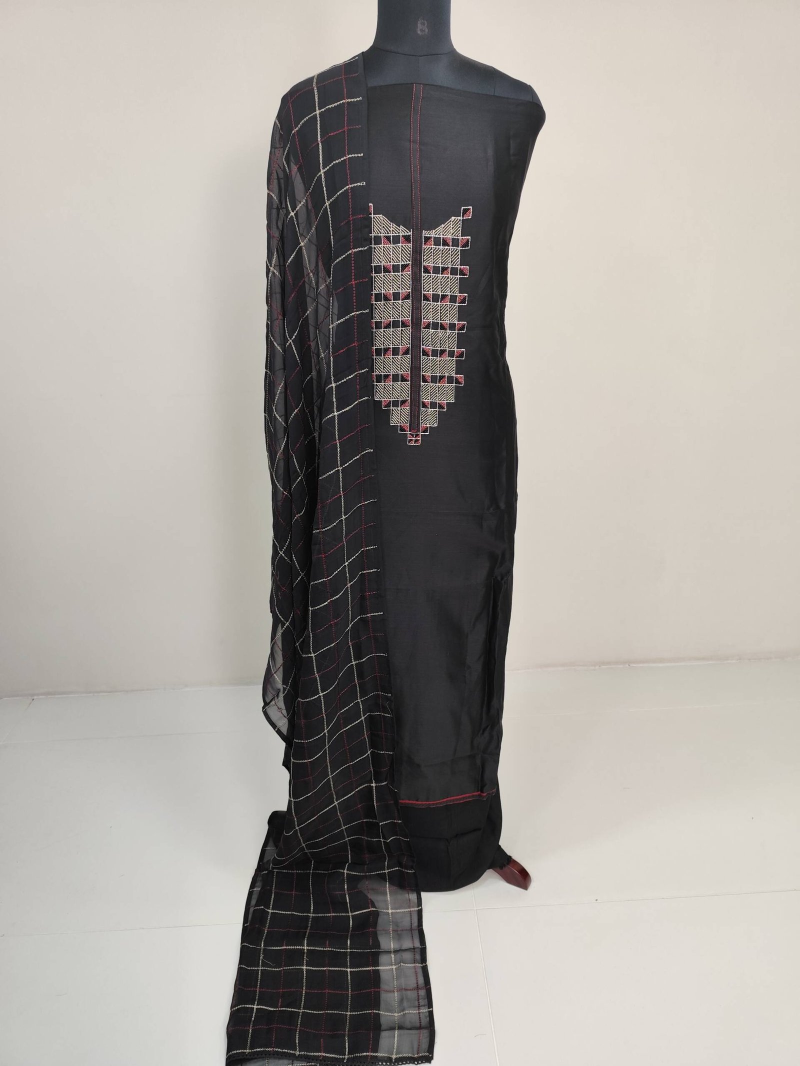PURE CHANDERI SILK SUITS