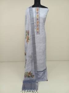 LINEN COTTON FLORAL PRINTED SUITS