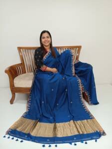 SILK COTTON JAMDANI WEAVING SAREE'S