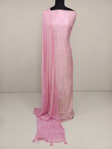 PURE ORGANZA SILK SALWAR SUITS