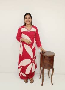 SOFT COTTON PRINTED CORD SET