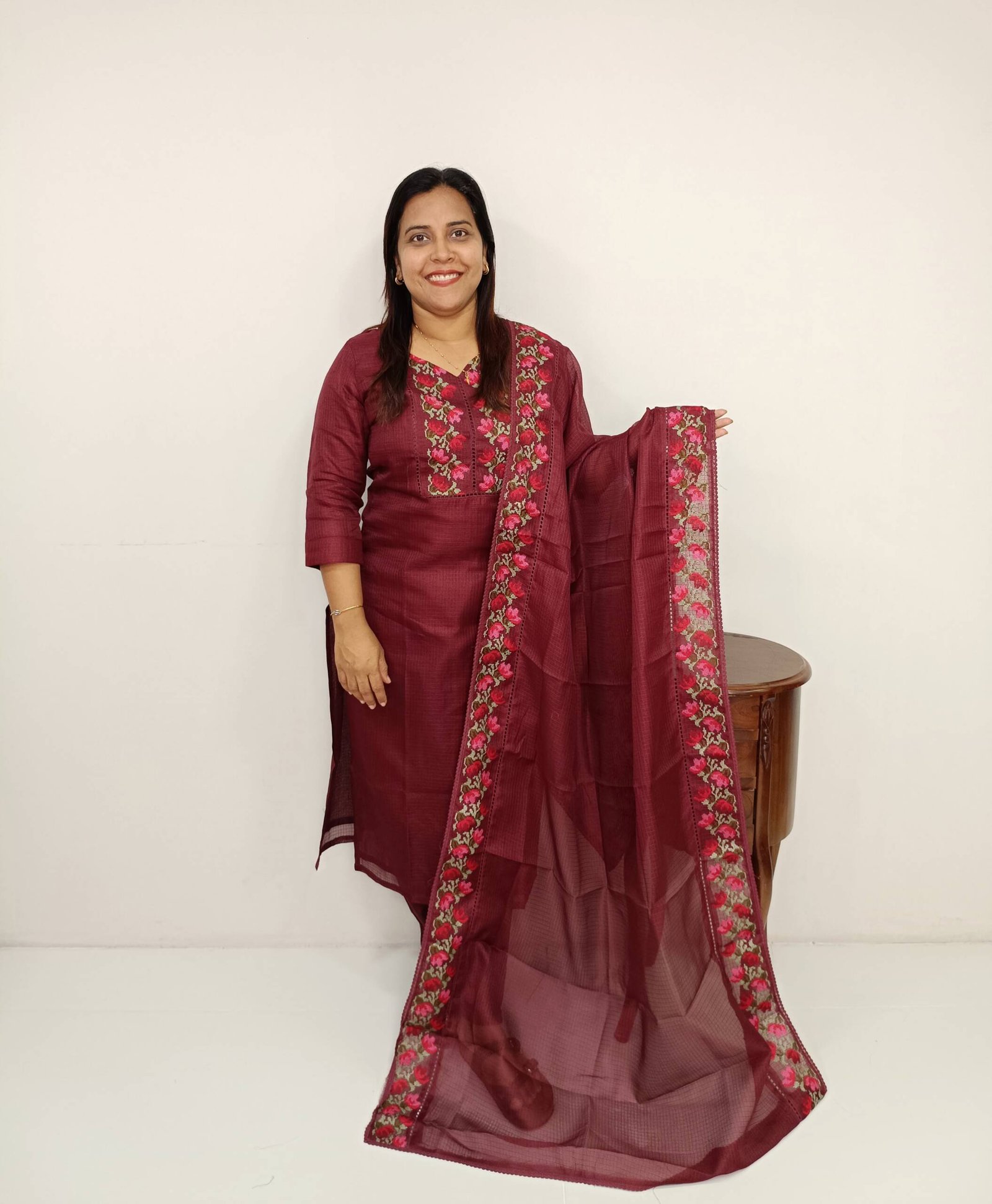 SILKY KOTA READY TO WEAR SET