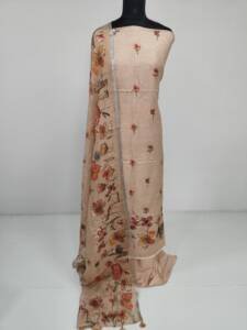 PURE LINEN FLORAL PRINTED SALWAR SUITS