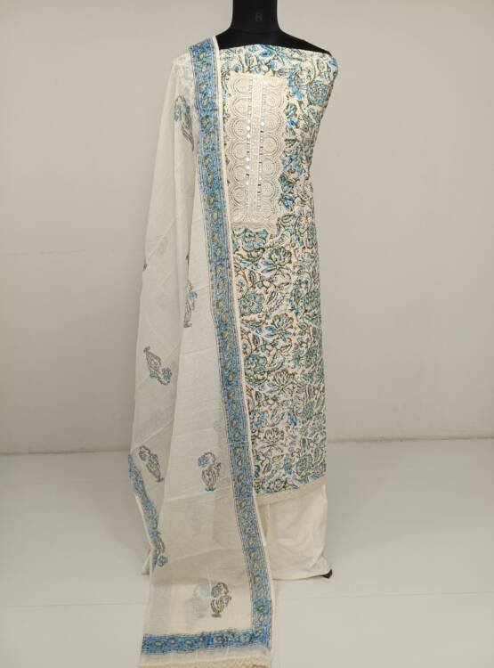 PRINTED COTTON HAKKOBA SUITS