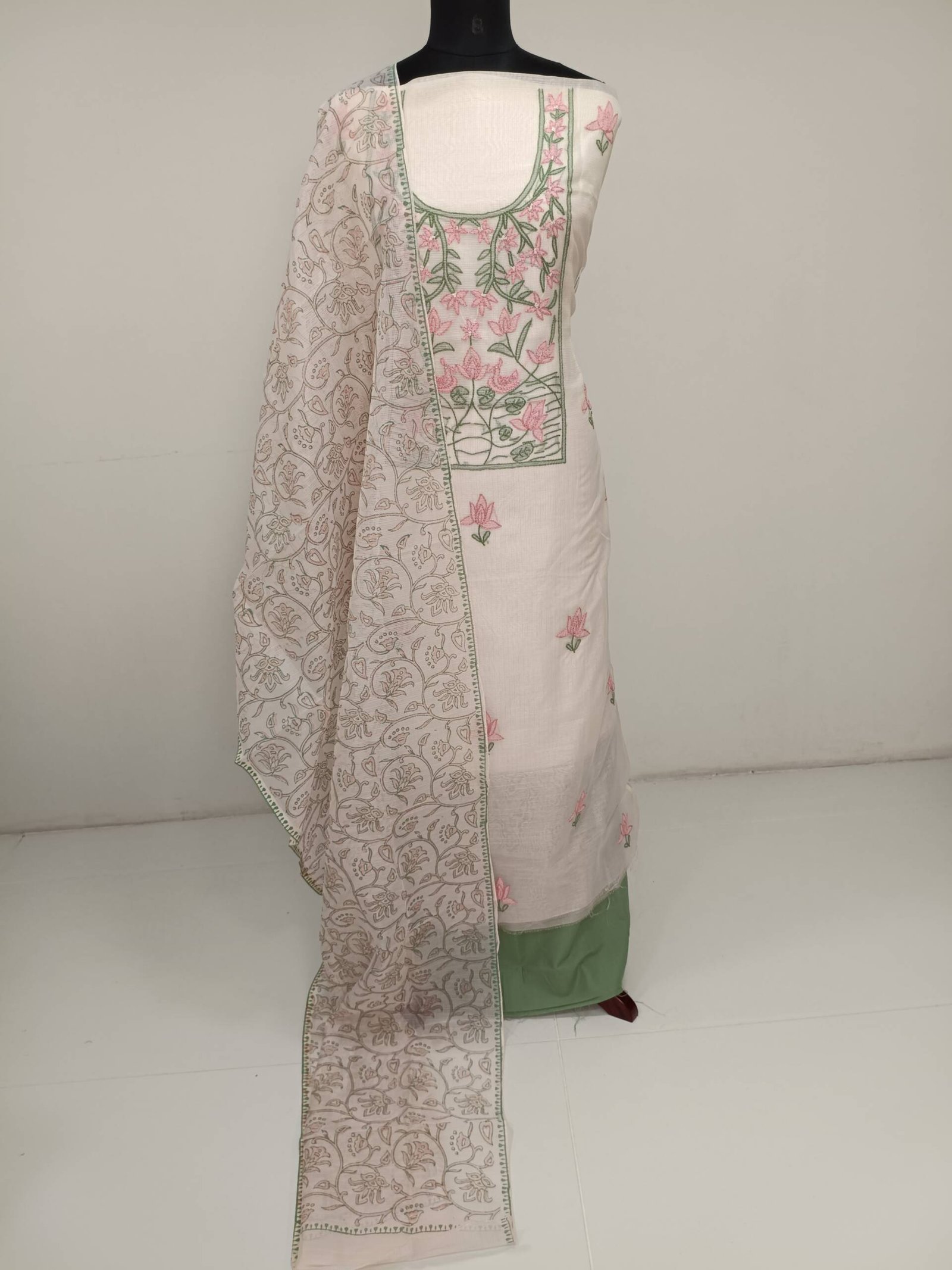MOONGA SILK EMBROIDERED SUITS