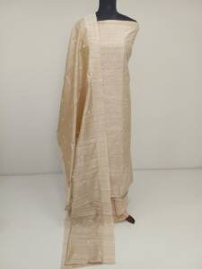 CHANDERI SILK EMBROIDERED SALWAR SUITS