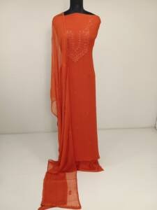 GEORGETTE HAND EMBROIDERED SUITS