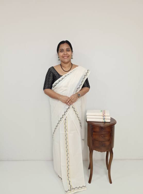 PRINTED COTTON SET AND MUNDU