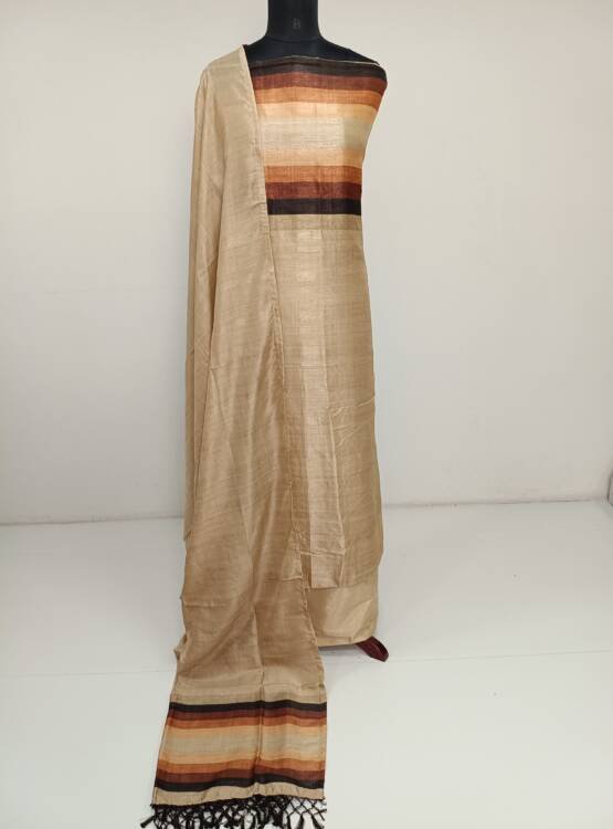 SEMI JUTE SILK SALWAR SUITS