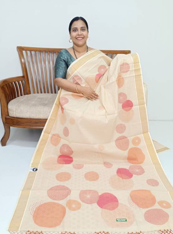 TISSUE FLORAL SAREES