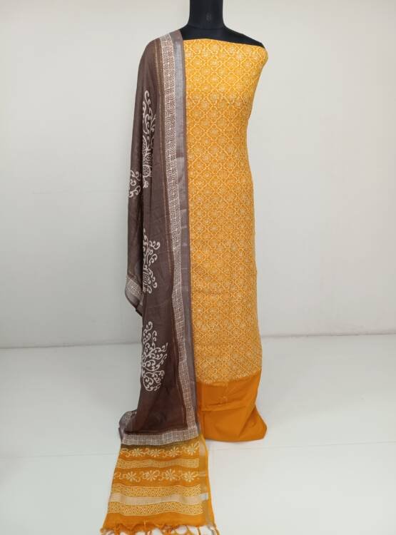 PRINTED LINEN SALWAR SUITS