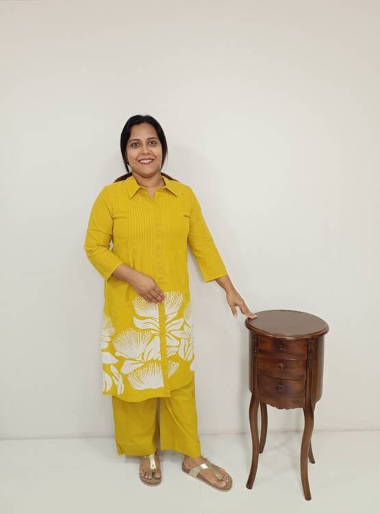 SOFT COTTON PRINTED CORD SET