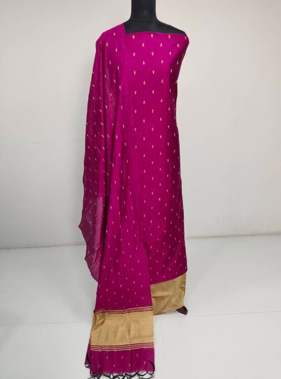 SEMI RAWSILK WEVING SALWAR SUITS