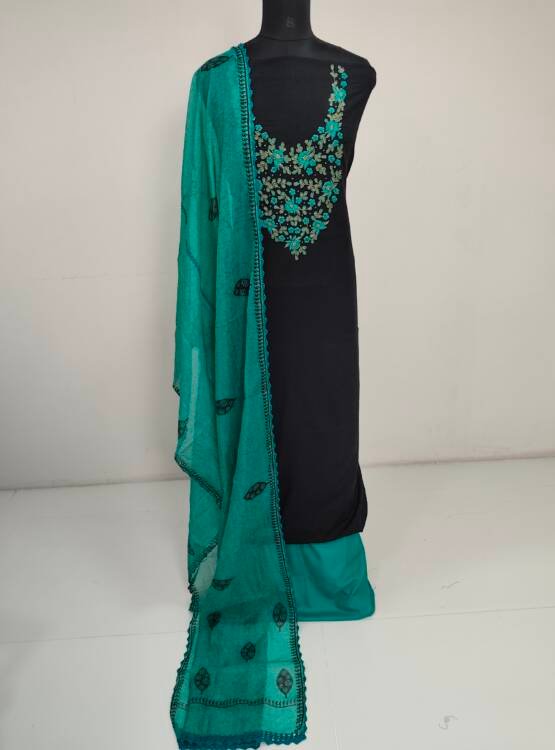 LINEN COTTON HANDWORKED SUITS
