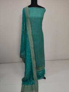 VISCOSE GEORGETTE BANARASI WEAVING SUITS