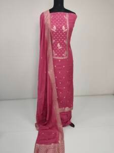 SOFT SILK BANARASI WEAVING SUITS