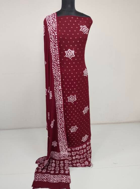 GEORGETTE BATIK PRINTED SUITS