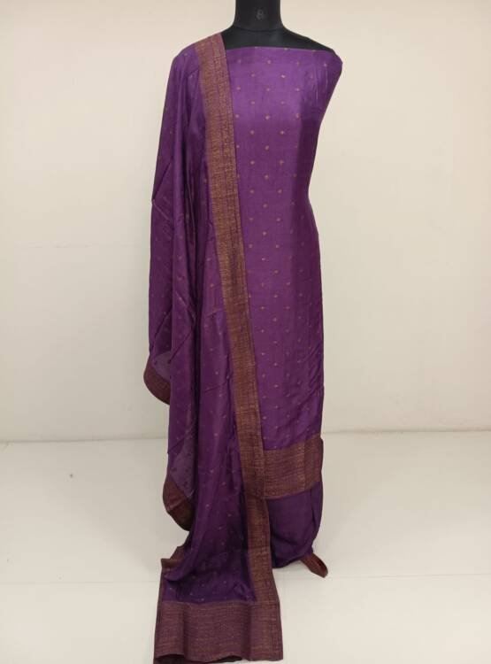 SOFT SILK BANARASI WEAVING SALWAR SUITS