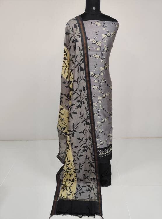 PURE MAHESHWARI SILK  SALWAR SUIT