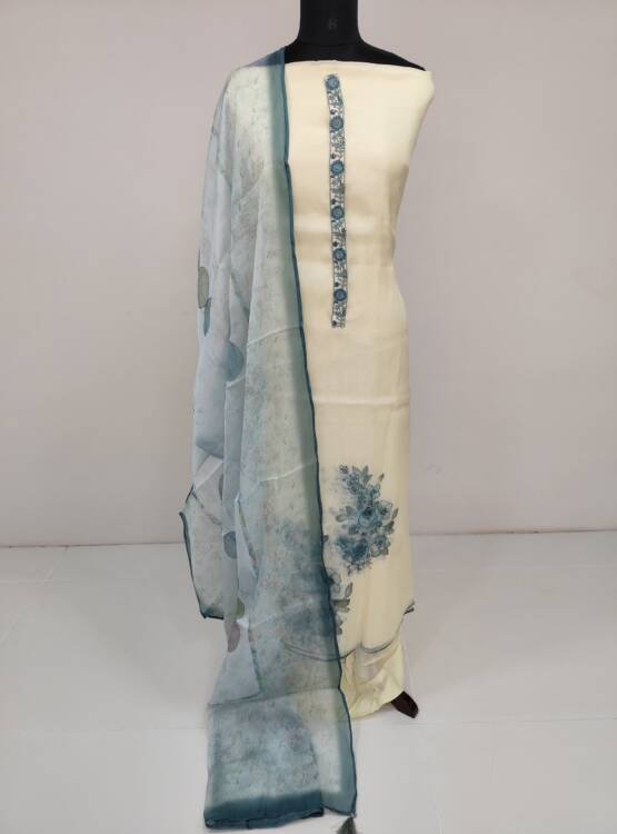 ORGANZA EMBROIDERED SUITS