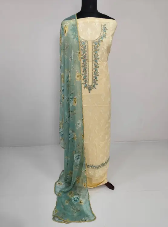 COTTON CUTWORK SUITS