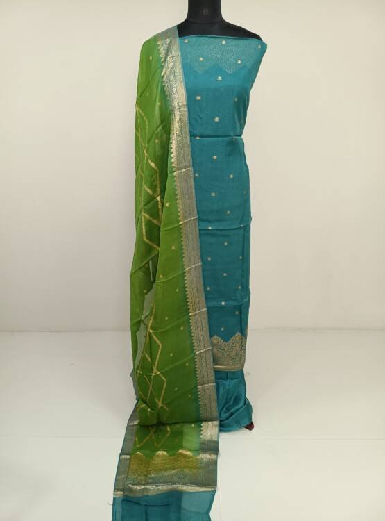 ORGANZA BANARASI WEAVING SUITS