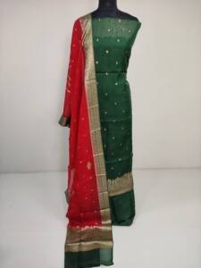 ORGANZA BANARASI WEAVING SUITS