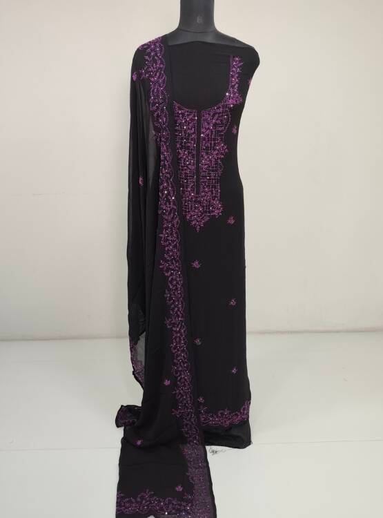 GEORGETTE KANTHA WORKED SUITS