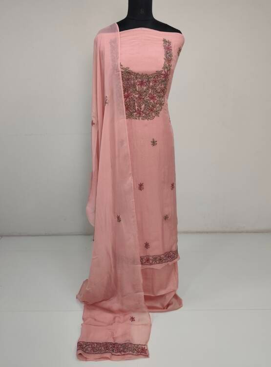ORGANZA EMBROIDERED SUITS