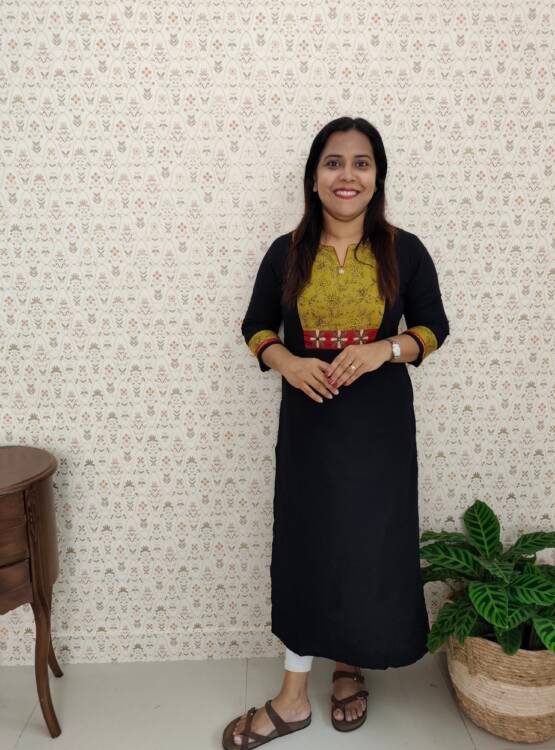 EMBROIDERED COTTON KURTI